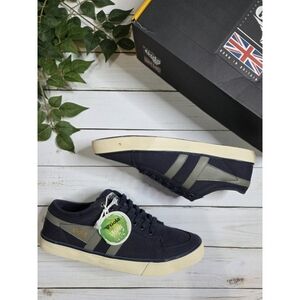 NWT Gola Comet Sneaker, Men's Size 10, Navy & Light Grey, Nubuck Leather & Suede